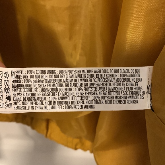 Forever21 yellow utility jacket - Picture 4 of 4